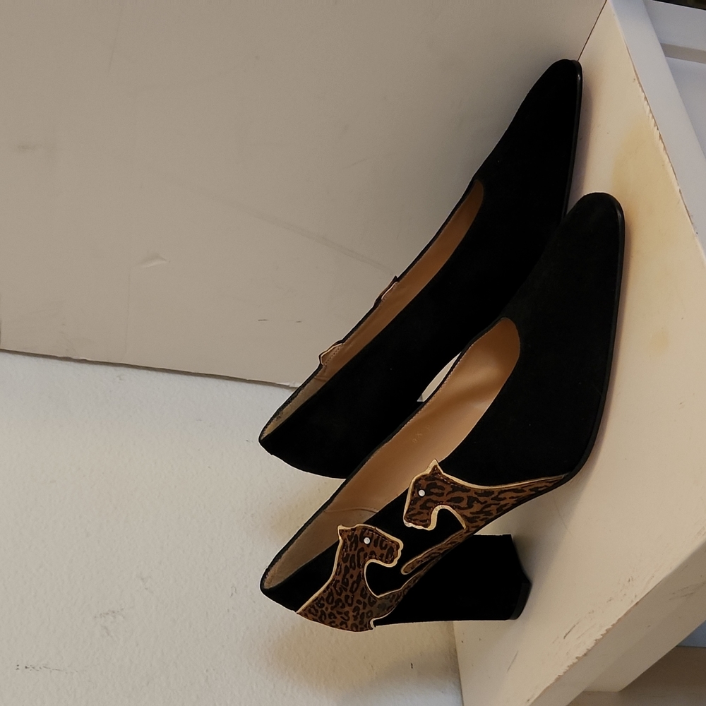 ♤ Coup D'etat Leopard Heels